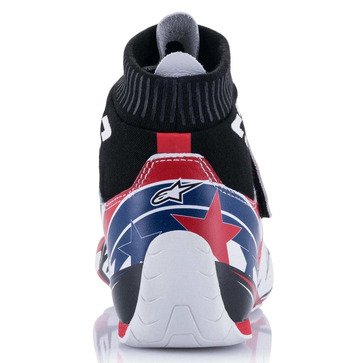 Alpinestars Supermono v2 Liberty Racing Shoes (Size: 12, White/Red/Blue)