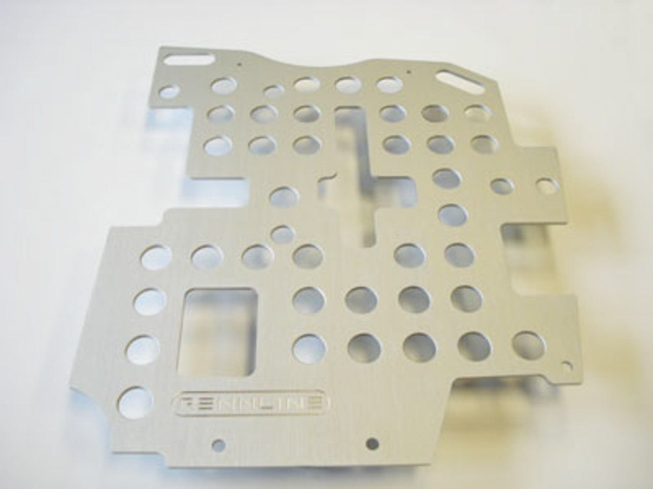 Rennline Aluminum Perforated Floorboard - Drivers Side - SKU# F15