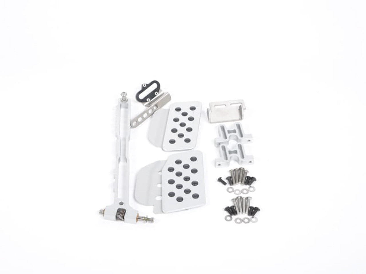 Rennline Pedal Set - 4 piece - Perforated - Porsche - SKU# P44.21.12