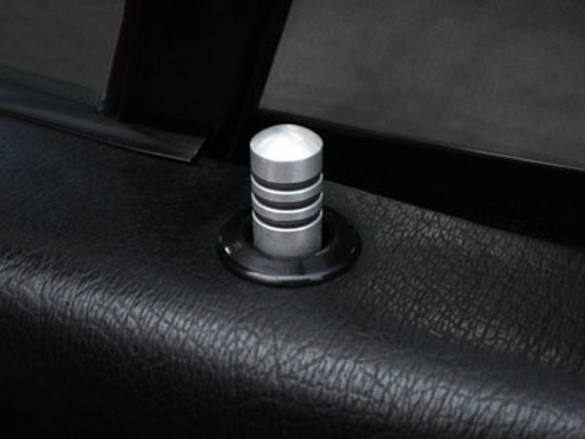 Rennline Aluminum Lock/Knob Set - Porsche - SKU# LK0X