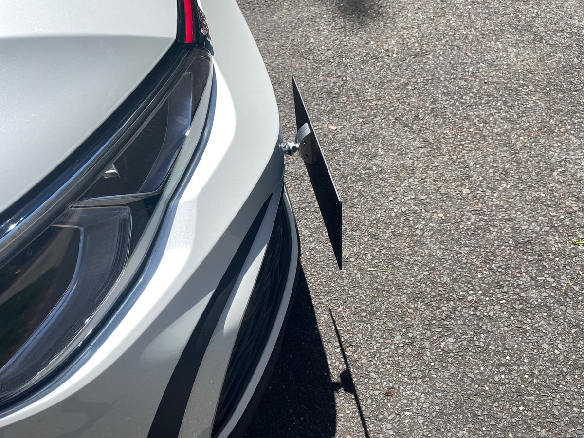 Tow Hook Receiver - Billet License Plate Mount - SKU# E1070.113R