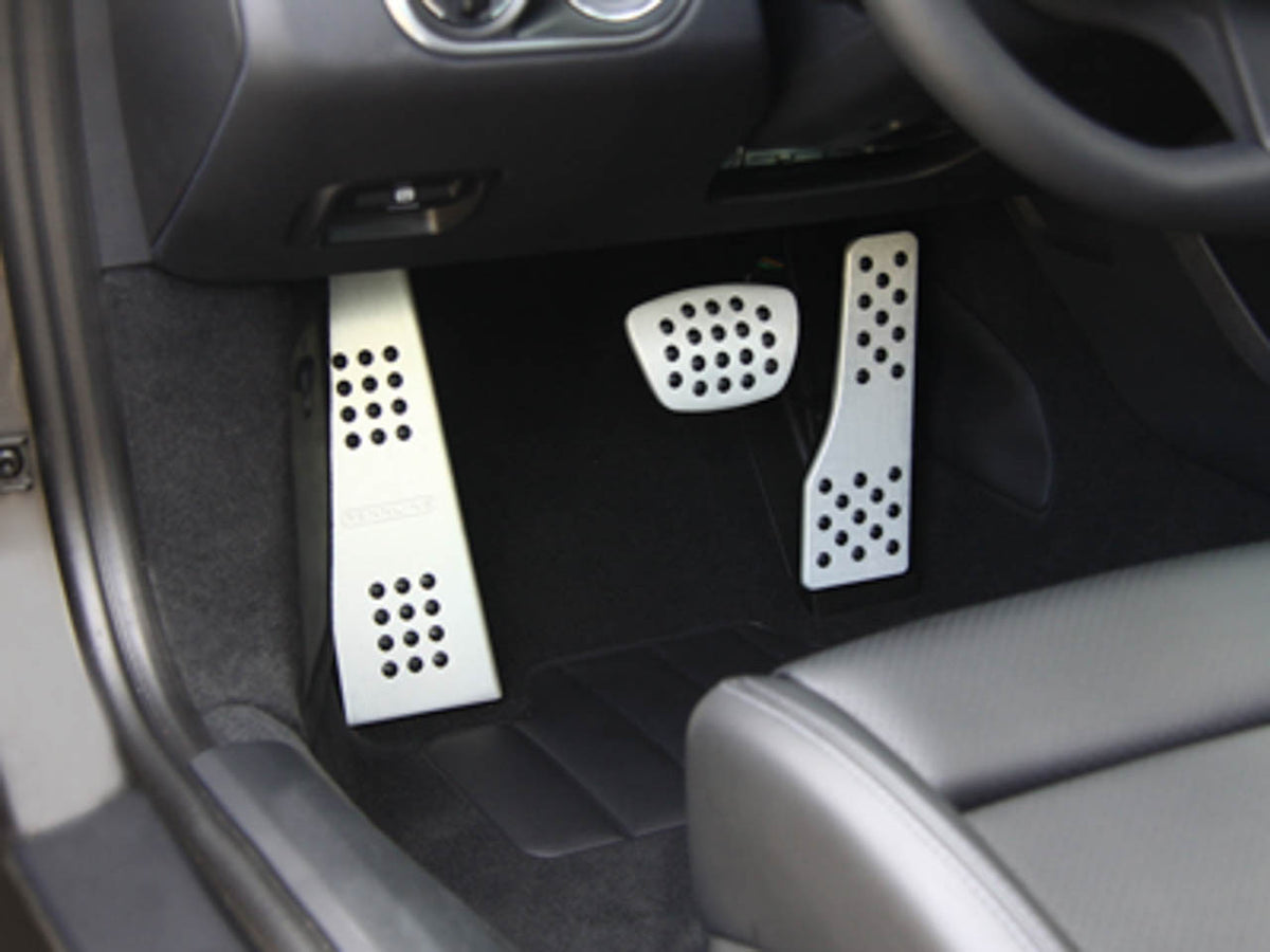 Rennline Pedal Set - 4 Piece - Rubber Grip - (RHD) - SKU# P70.60.98