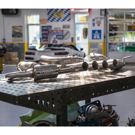 Chevrolet Corvette C8 ZR1X Stainless Steel Valved Cat-Back Exhaust System