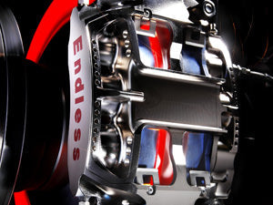 Endless brake pads