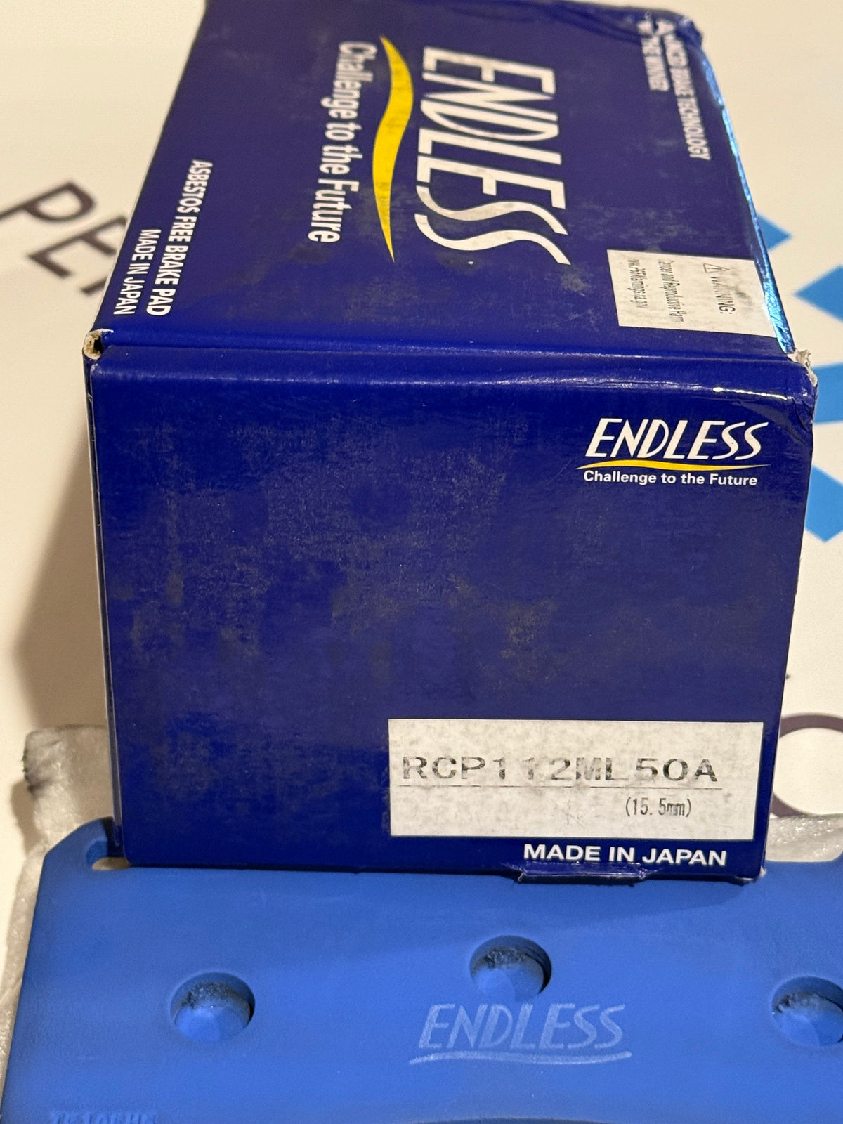 Endless brake pads