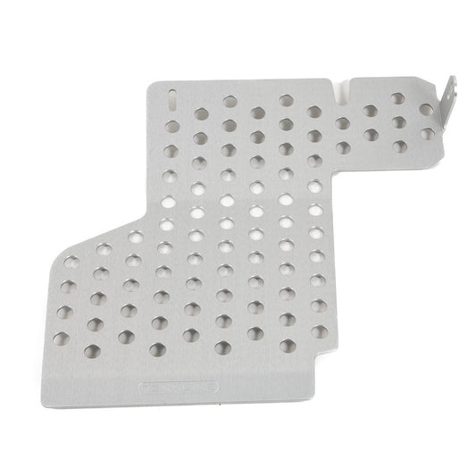 Rennline Aluminum Perforated Floorboard - Drivers Side - SKU# F15