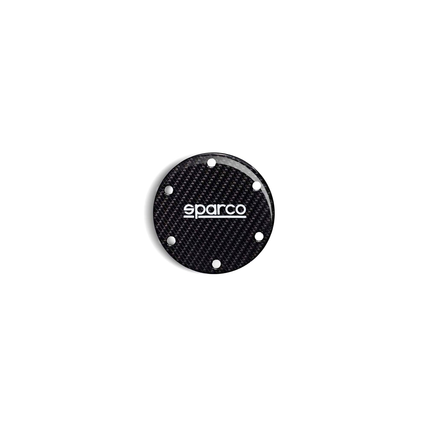Sparco Gloss Carbon Steering Wheel Horn Delete Plate