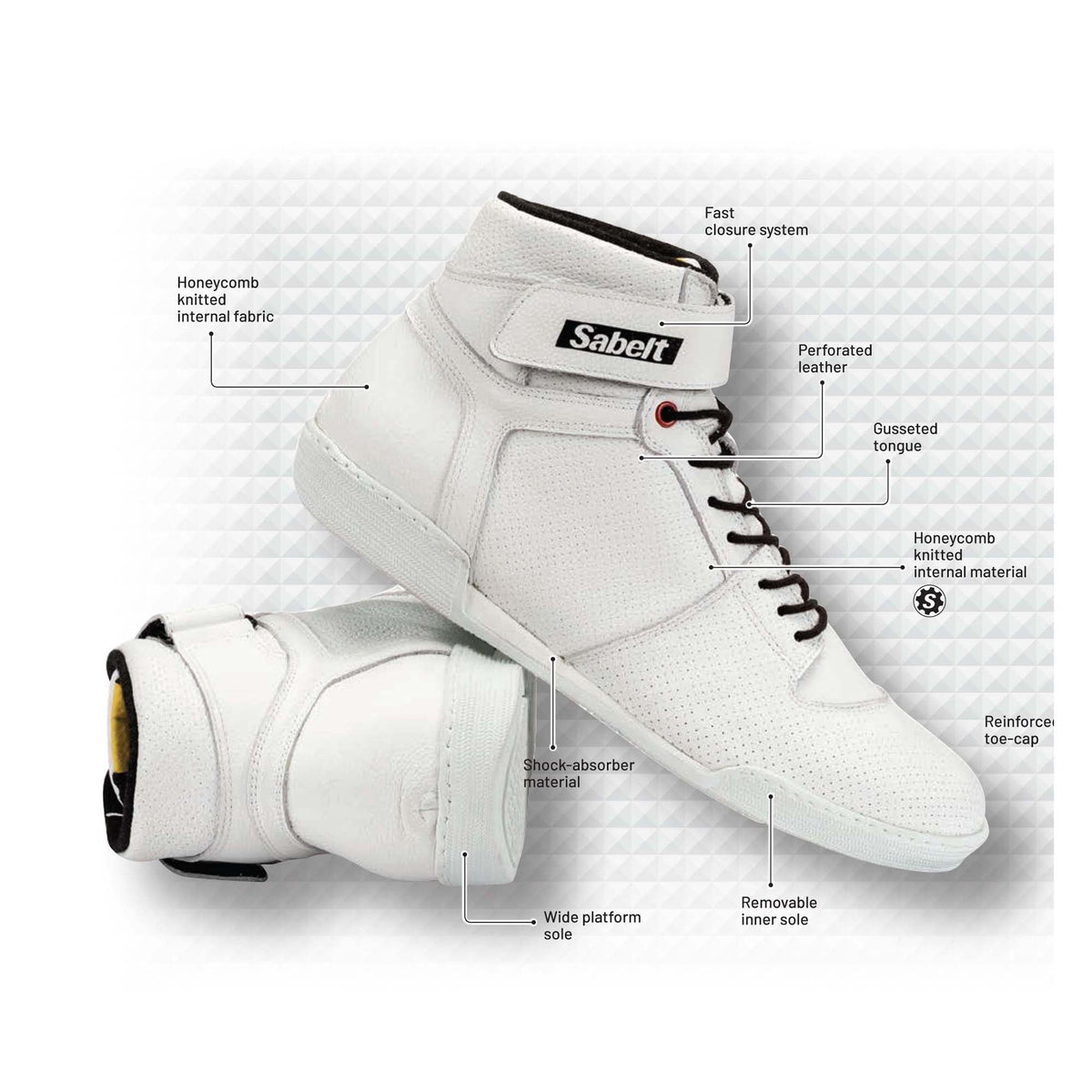 Sabelt Laser TB-3 Racing Shoes - FIA 8856-2018
