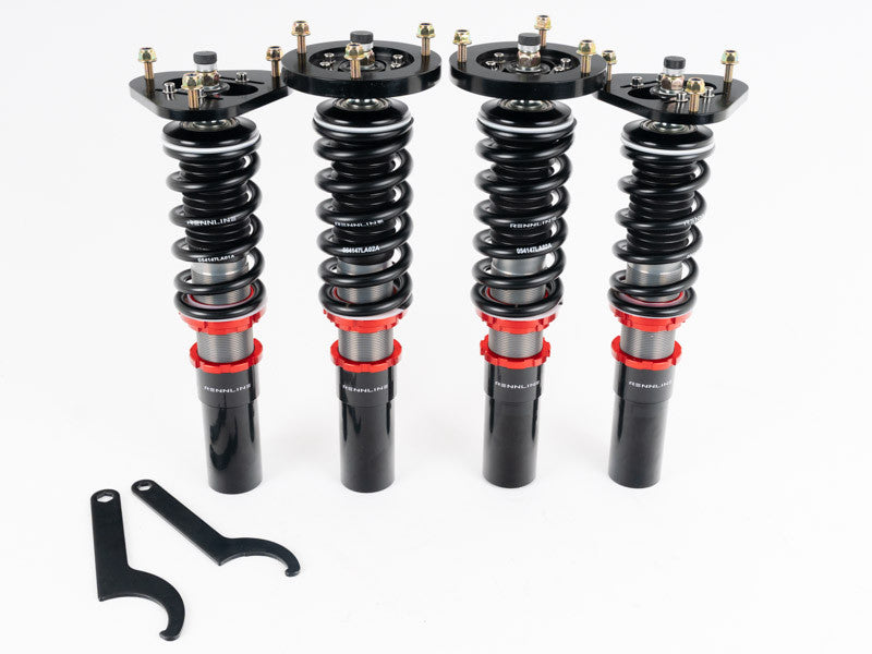 Rennline Sport+ Coilovers – Fits Porsche Boxster, Cayman