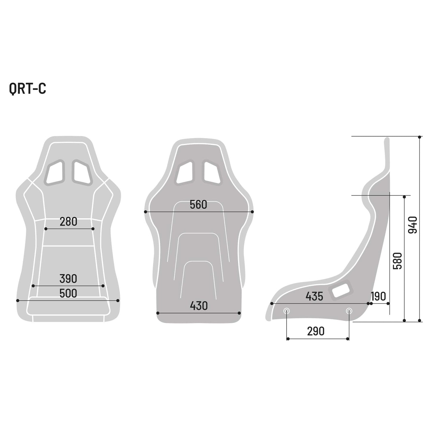 Sparco QRT-C Performance Carbon Racing Seat
