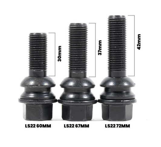RENNLINE OE+ LUG BOLTS R14 SEAT 996/997/991/986/987 981/718/Cayenne/Panamera/Macan