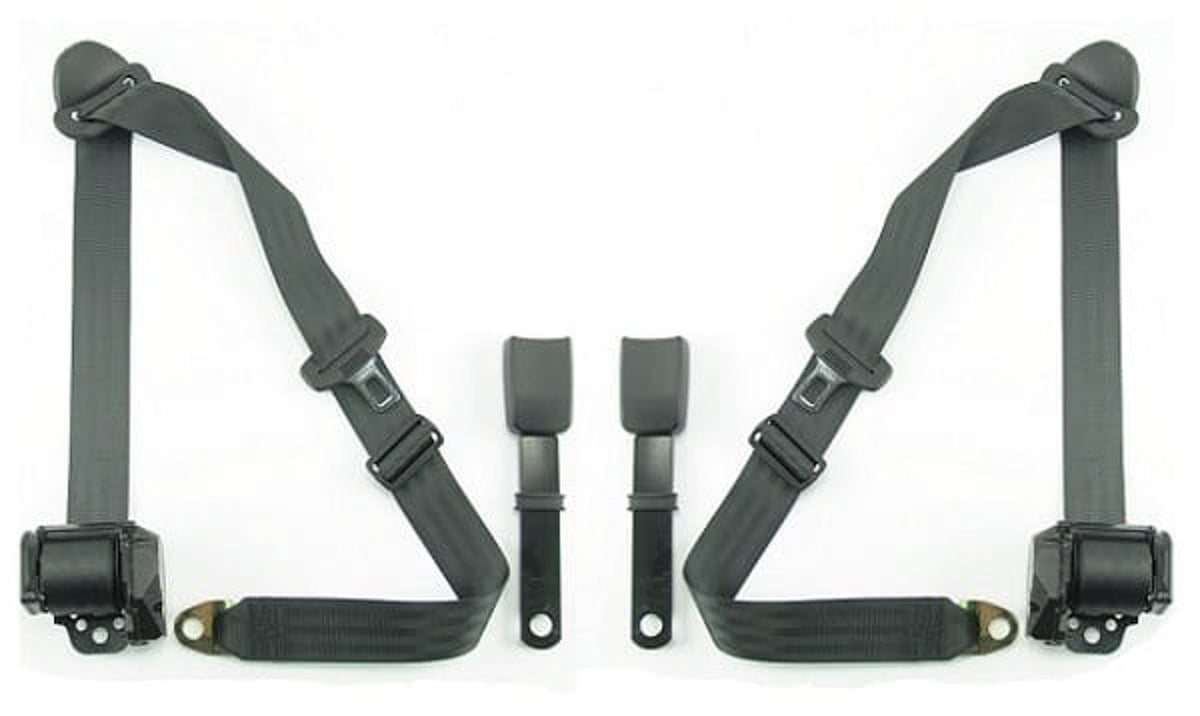 Rennline Retractable 3-Point 993 Seat Belt - SKU# SA-50530