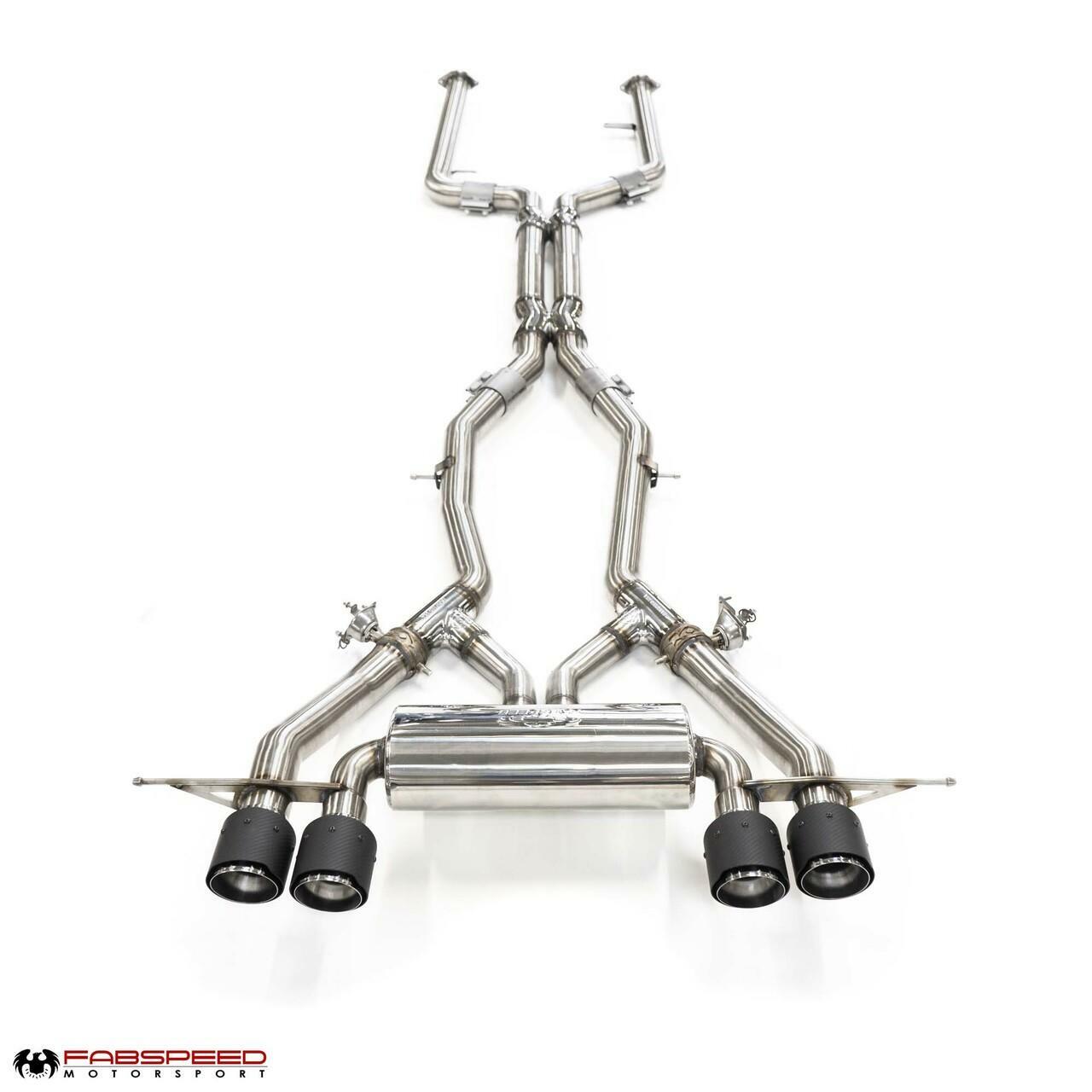 Fabspeed BMW M3/M4 (G80/G82) Supersport X-Pipe Valvetronic Exhaust System (2021+)
