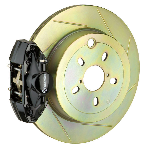 Brembo GT|A rear brake kit for BMW E36 – e caliper 2 piston 1 piece 294 316mm slotted Type 1 black