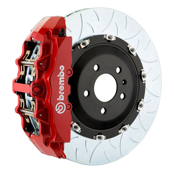 Brembo GT|M front brake kit for BMW E53 – g caliper 8 piston 2 piece 380mm slotted Type 3 red