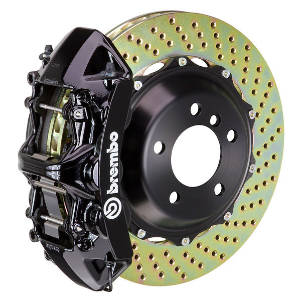Brembo GT|M front brake kit for BMW E89 – m caliper 6 piston 2 piece 355 380mm drilled black