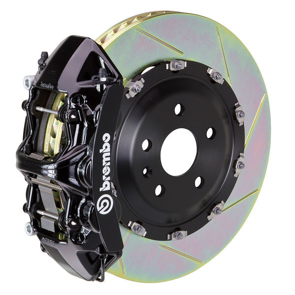 Brembo GT|M front brake kit for BMW E60/E63/E64 – n caliper 6 piston 2 piece 365 380mm slotted Type 1 black