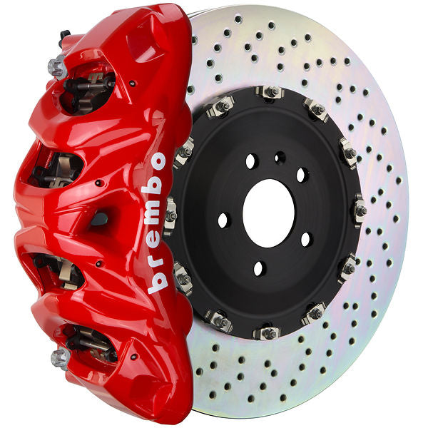 Brembo GT|BM front brake kit for BMW G05/F95/G06/F96+ – q caliper 8 piston 2 piece 412mm drilled red