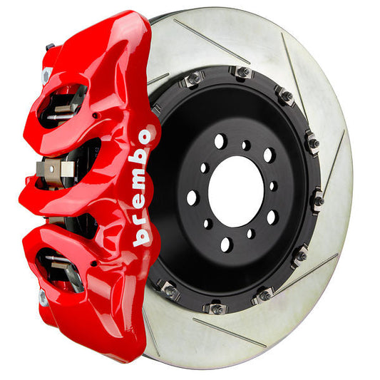 Brembo GT|BM front brake kit for BMW E70/F15/F85/E71+ – t caliper 6 piston 2 piece 405mm slotted Type 1 red
