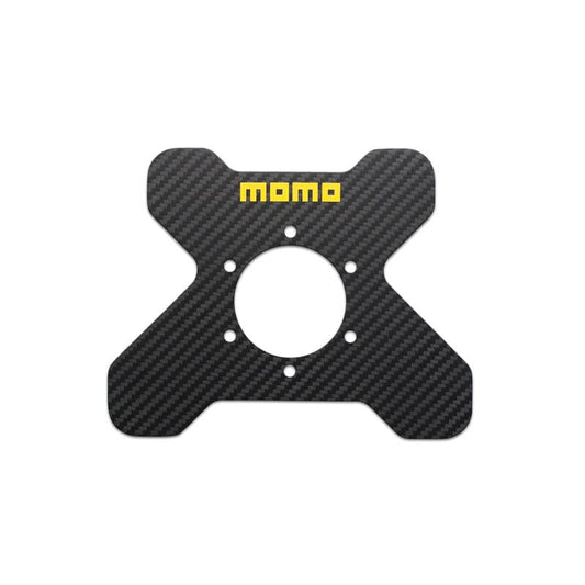 Momo Carbon Fiber Steering Wheel Accessory Plate