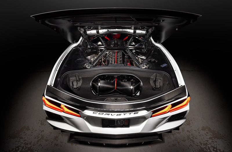 Eventuri Chevrolet Corvette C8 Black Carbon Intake System (2020+)