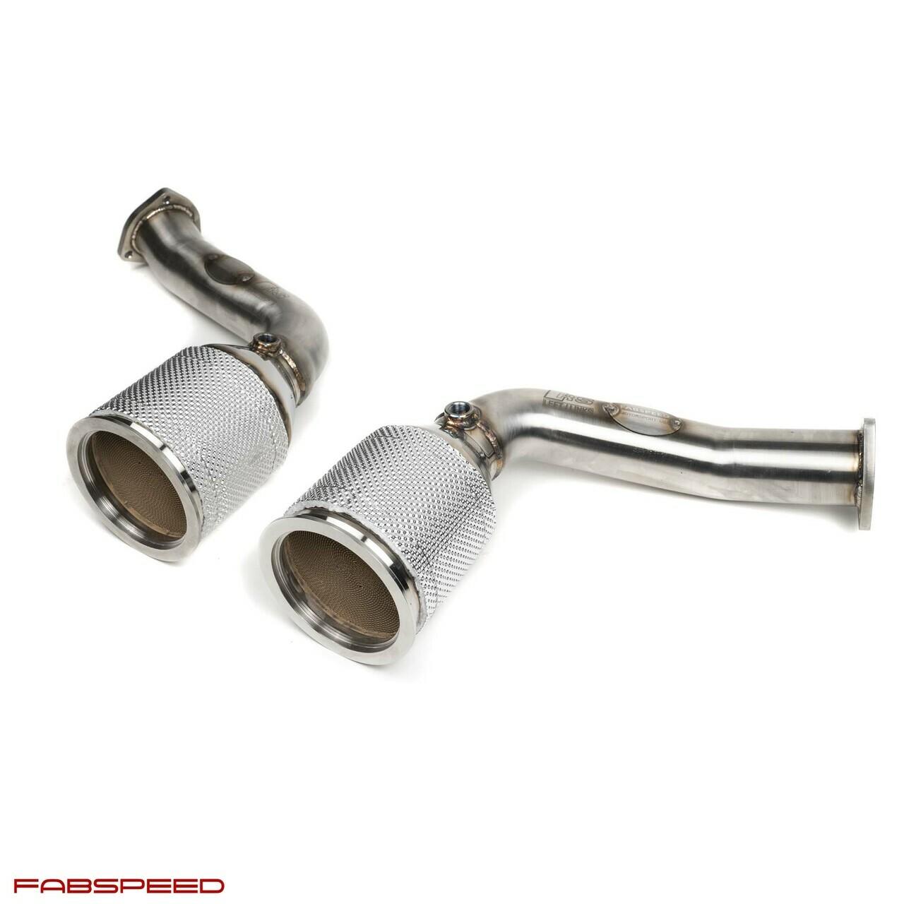 Fabspeed Audi RS6 / RS7 (C8) Sport Cat Downpipes (2019+)