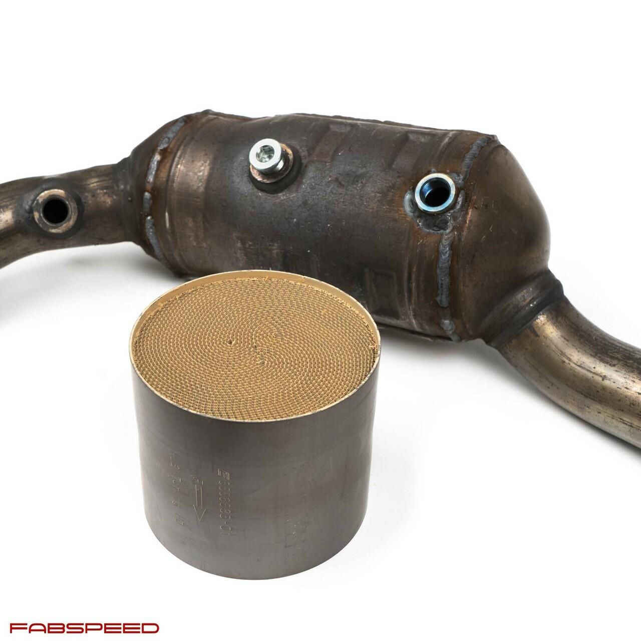 Fabspeed 996 Carrera Factory/OEM Catalytic Converter Re-Coring (1999-2004)