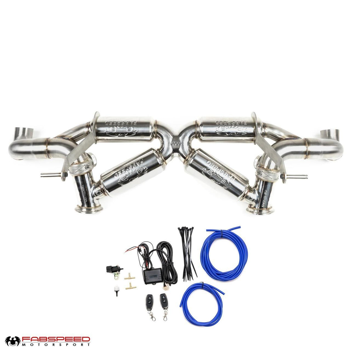 Fabspeed Audi R8 V10 Valvetronic Supersport X-Pipe Exhaust System (2009-2015)