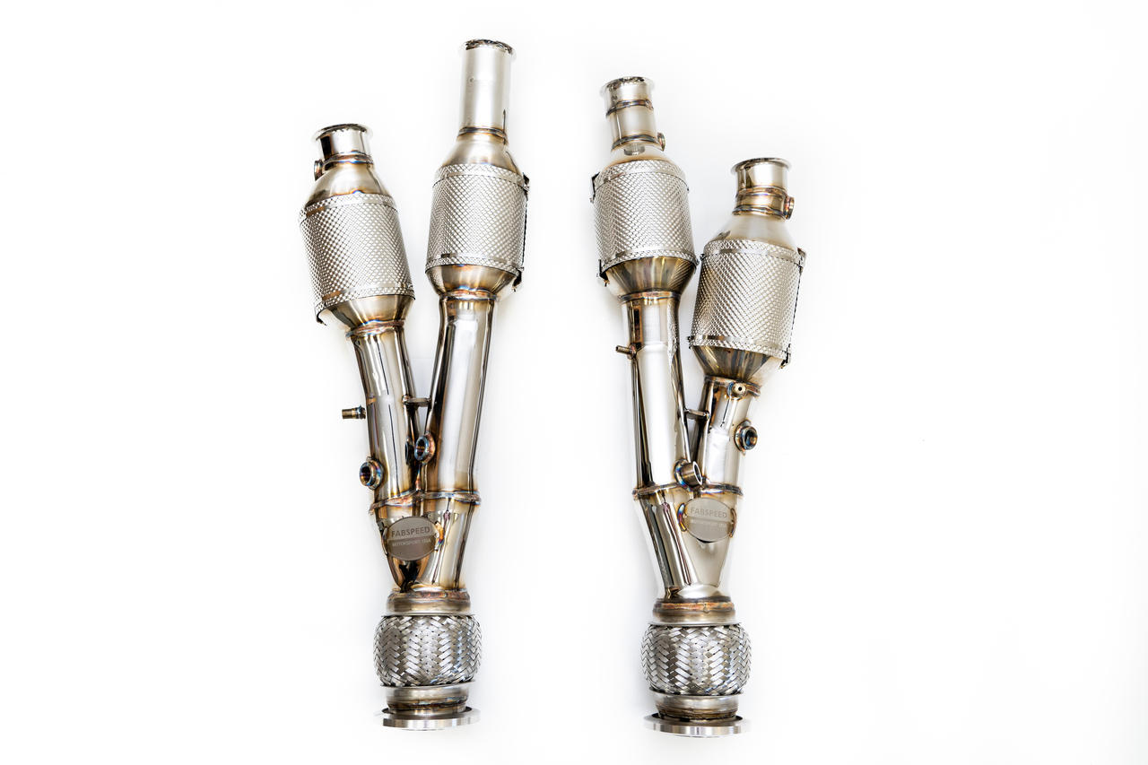 Fabspeed Lamborghini Aventador SVJ Sport Catalytic Converters