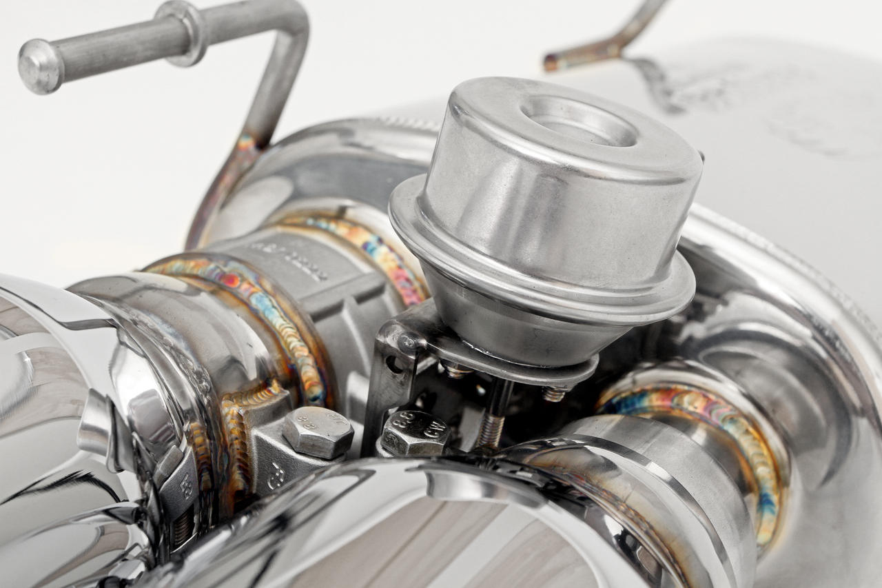 Fabspeed Maserati Ghibli Valvetronic Rear Mufflers (2013+)