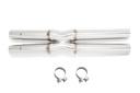 Fabspeed Maserati Quattroporte Resonator Bypass X-Pipe (2004-2012)