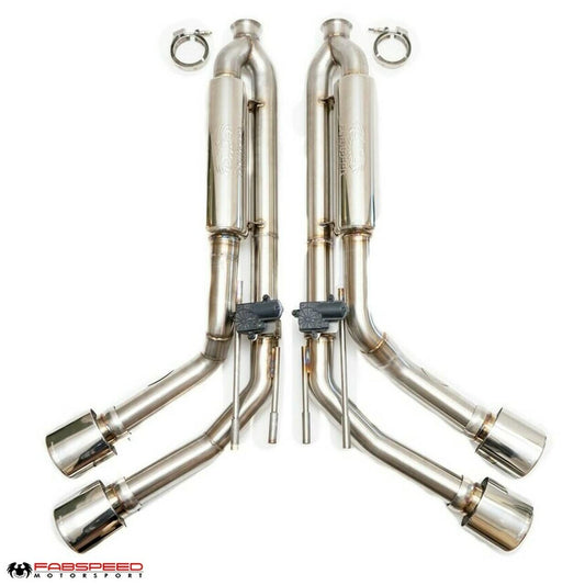Fabspeed Mercedes-Benz G-Wagen G63 AMG Valvetronic Exhaust System with Quad Tips (2019+)