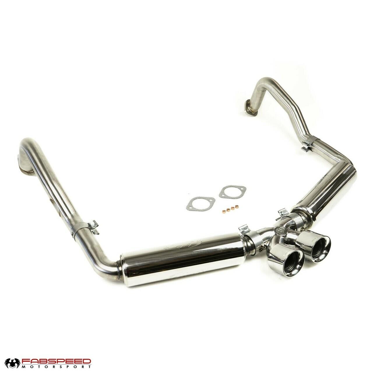 Fabspeed Porsche 981 Boxster/Cayman Supercup Race Exhaust System (2013-2016)
