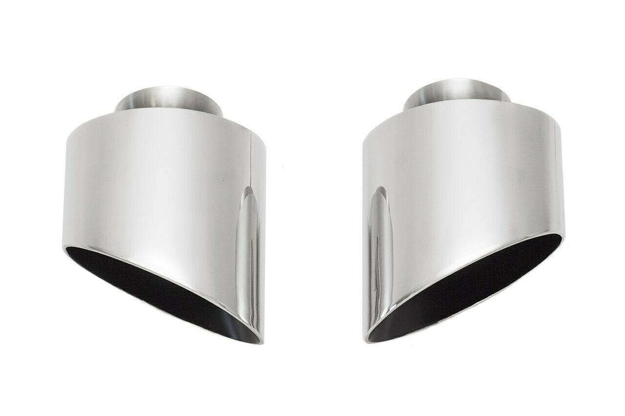 Fabspeed Porsche 993 Carrera Single Wall Oval Bolt-On Tips 993 (1994-1998)