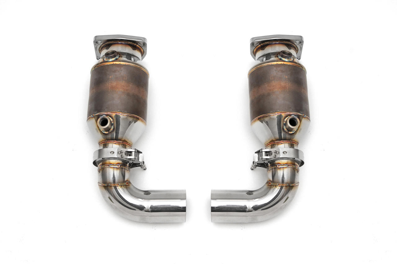Fabspeed Porsche 997 GT2 Sport Catalytic Converters (2008-2009)