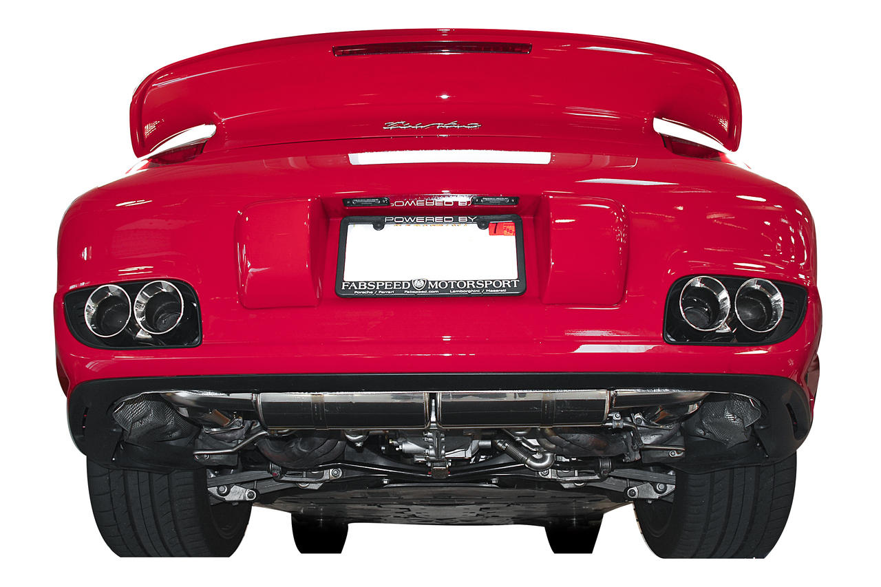 Fabspeed Porsche 997 Turbo Deluxe Quad-Style Tips
