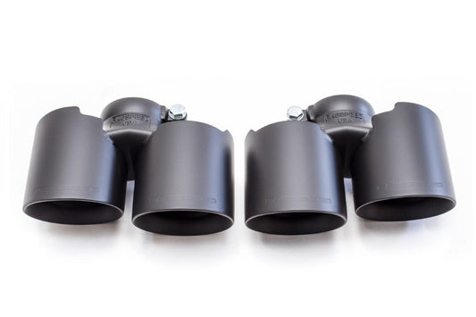 Fabspeed Porsche 997.2 Carrera Deluxe Quad-Style Tips (2009-2012)