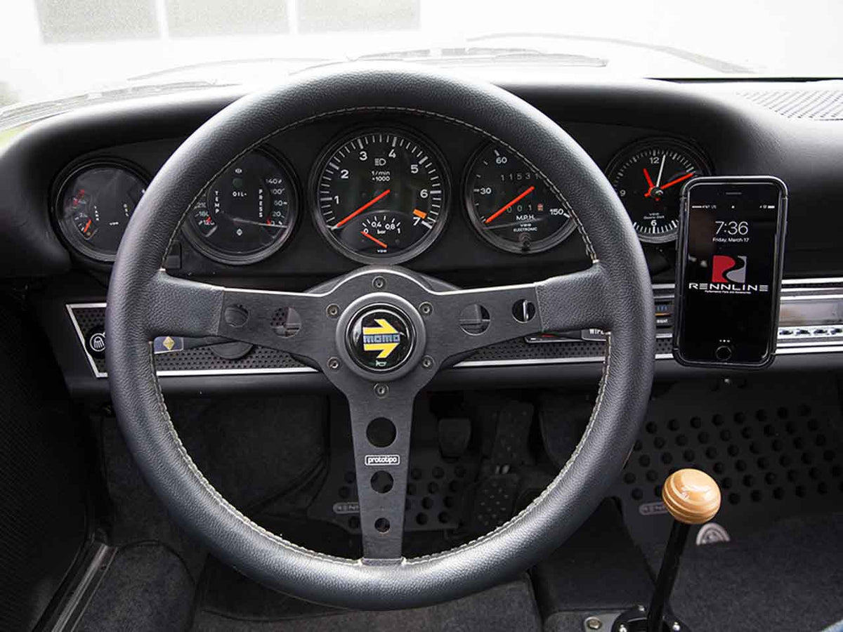 Rennline ExactFit Phone Mount – Porsche 911 / 964 / 993 (1965–1998) RHD