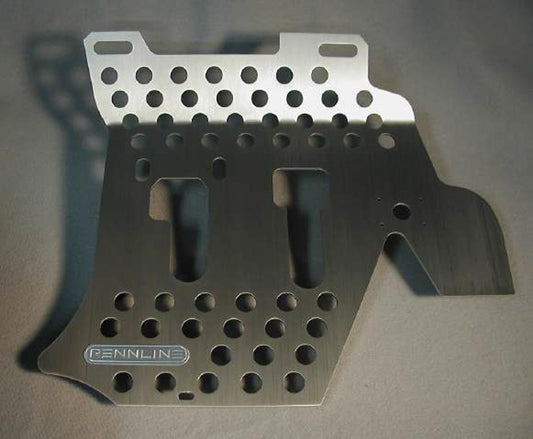 Rennline Aluminum Floorboard - Driver Side - Porsche - SKU# F01
