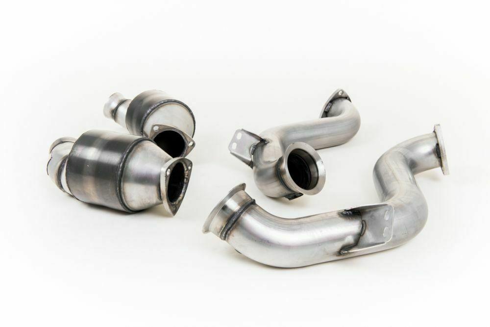 Milltek C63/C63 S (W205) Saloon & E63S AMG (W213) 4.0 Bi-Turbo V8 Hi-Flow Sports Cat and Downpipe