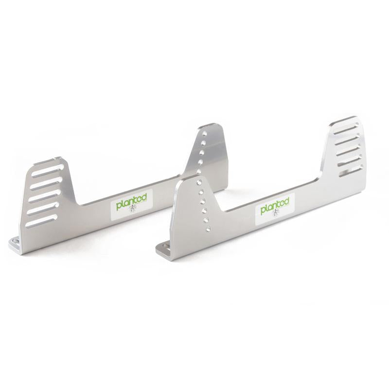 Planted Straight / 90 Degree Aluminum Seat Side Mount Bracket - Grey