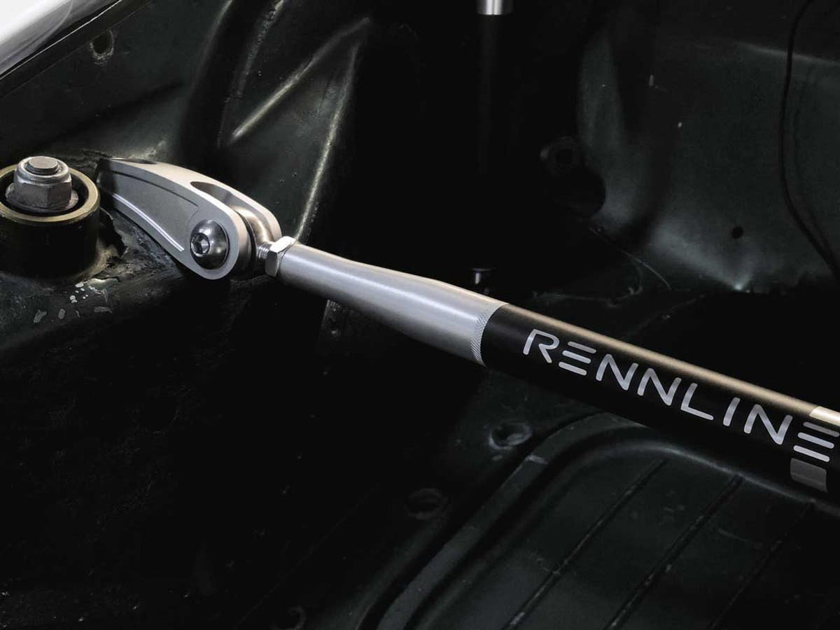 Rennline Strut Tower Brace - 2 Point - Rear - Porsche - SKU# SB64