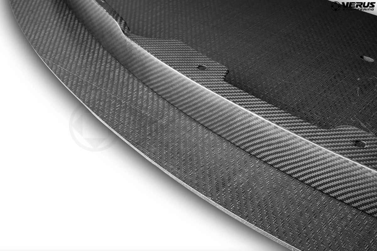 Verus front splitter underside - Porsche 987.2 Cayman