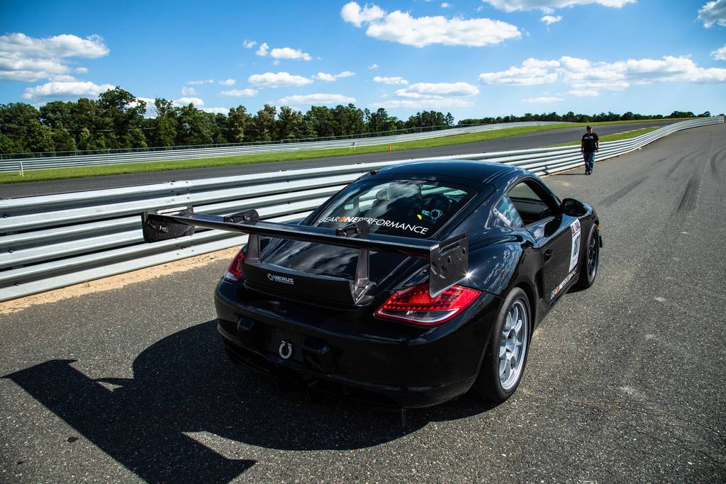 Verus V1X rear wing gurney flap - Porsche 987 Cayman