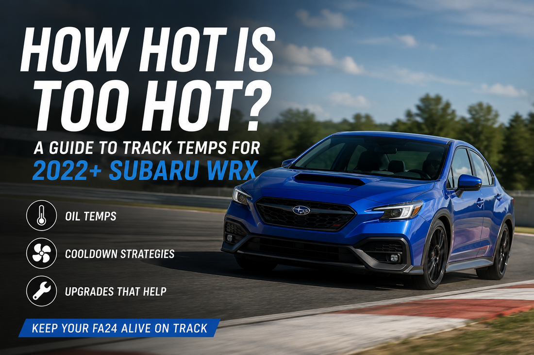 What 2022+ WRX Track Drivers Are Saying About Oil Temps, Cooling &amp; Heat Management
