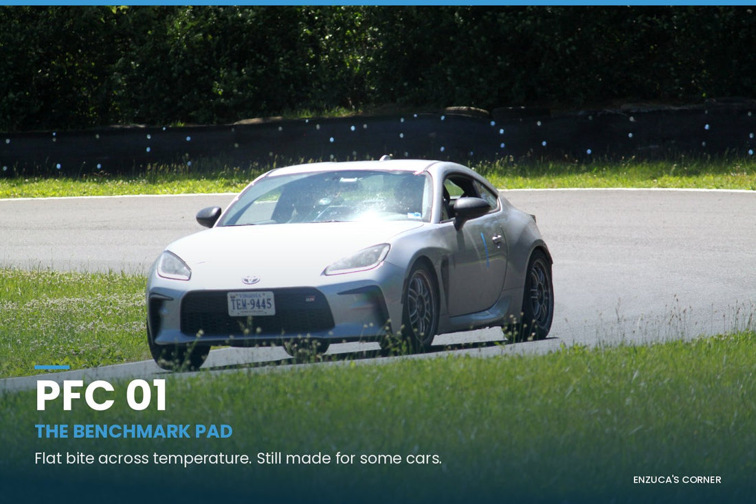 Grey GR86 / BRZ on track at Summit Point