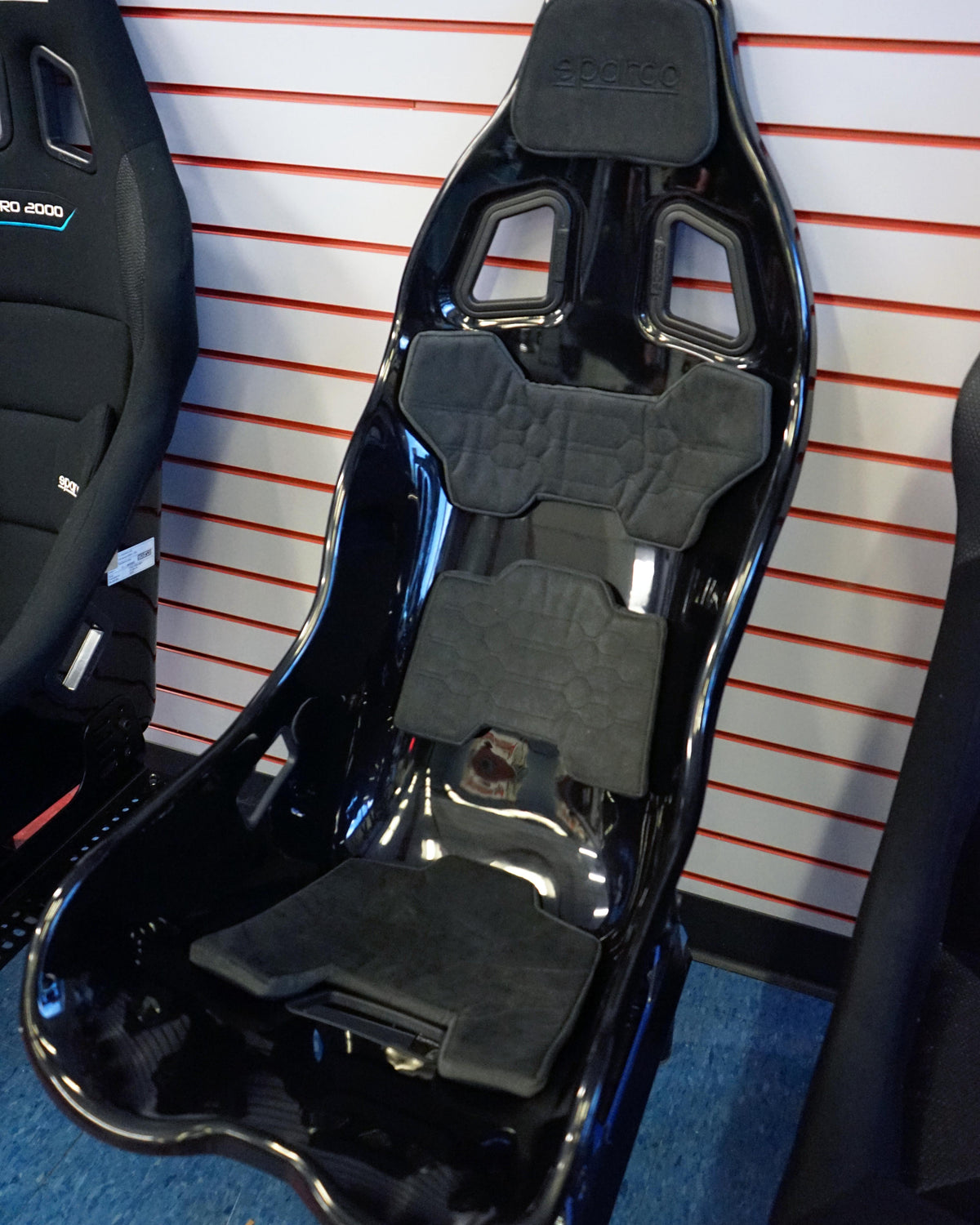 Sparco Ultra seat pad kit in Alcantara