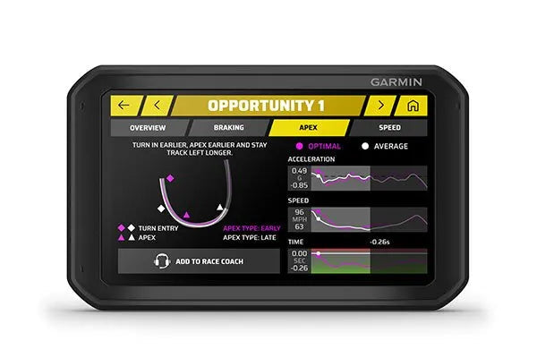 GARMIN CATALYST™ DRIVING PERFORMANCE OPTIMIZER