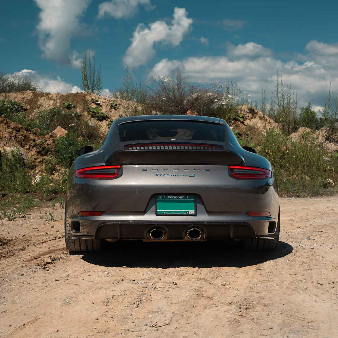 Rennline Decklid Spoiler - 991.2