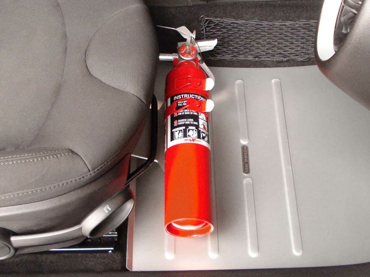 Rennline Fire Extinguisher Mount - Mini - SKU# FE06